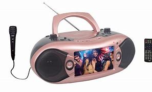 Image result for Portable TV DVD CD Player Boombox