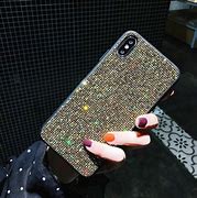 Image result for Black Glitter Gripper iPhone 8 Case
