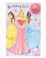 Image result for E Birthday Card for a Adult Princess