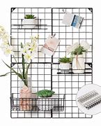 Image result for Wall Hanging Metal Grid