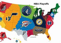 Image result for NBA Map 2018