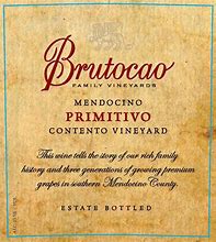 Image result for Brutocao Primitivo Contento