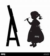 Image result for Girl Silhouette Canvas