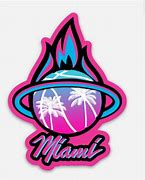 Image result for Miami Heat Logo Pink and Blue