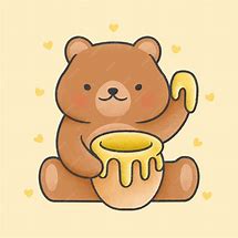 Image result for Bear Eating Honey