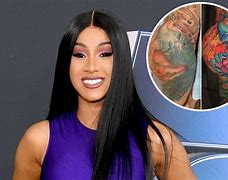 Image result for Cardi B Tattoo But