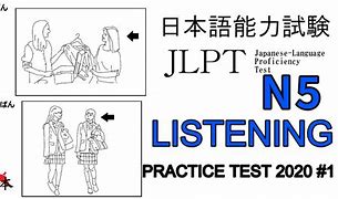 Image result for JLPT N5 Example