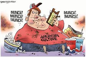 Image result for American Culture Cartoon
