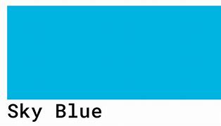 Image result for Sky Blue iPad Color Chart