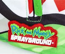 Image result for Rick and Morty Sprayground Backpack