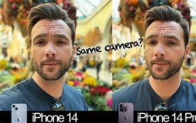 Image result for iPhone 14 Camera vs 14 Pro Camera