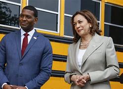 Image result for Kamala Harris Electric School Buses