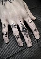 Image result for Fun Finger Tattoos