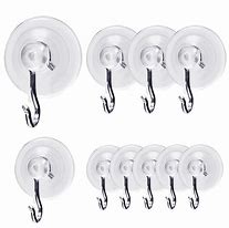 Image result for Brushed Nickel Suction Cup Hooks
