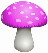 Image result for Pink Mushroom Clip Art