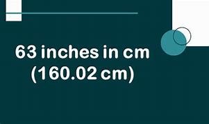 Image result for 63 Cm to Inches