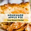 Image result for Homemade Apple Pie Recipe