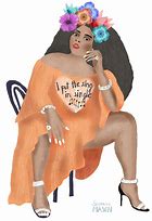 Image result for Lizzo Cartoon Sticker