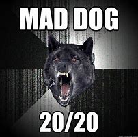 Image result for Mad Dog 20 20 Meme