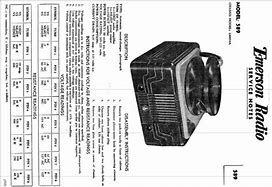 Image result for Vintage Emerson Radio