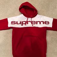 Image result for White Supreme Hoodie