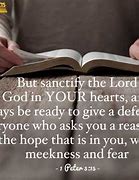 Image result for 1 Peter 3:15