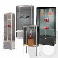 Image result for Salon Retail Display Case with Cabinets