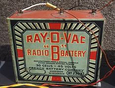 Image result for Old School Radio Batteries