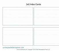 Image result for Index Card Template PDF