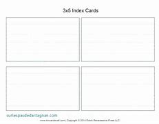 Image result for Free Blank Index Card Template