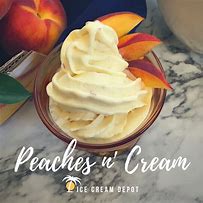 Image result for Peach Soft Serve Ice Cream