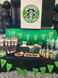 Image result for Starbucks Birthday Party Ideas