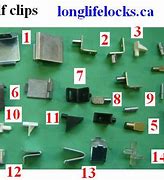 Image result for Medicine Cabinet Adjustable Glass Shelf Bracket Clips
