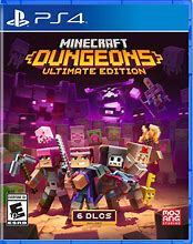 Image result for PlayStation 4 Minecraft Dungeons