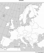 Image result for Simple Border Map of Europe