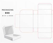 Image result for Box Packaging Template Top View