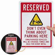 Image result for Funny Fake Company Parking Decals