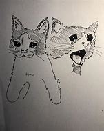 Image result for Crying Cat Drawing Meme