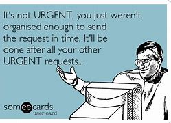 Image result for Urgent Request Meme