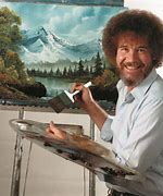 Image result for PBS Painter Bob Ross