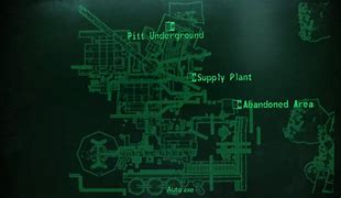 Image result for Fallout 3 Pitt Steelyard Map
