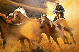 Image result for Western Horse Art Prints