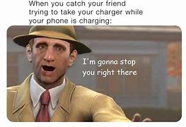 Image result for Cell Phone Charging Meme