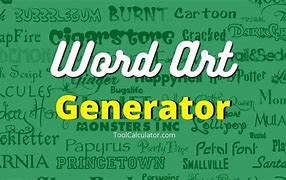 Image result for Dynamic Word Art