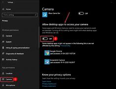 Image result for Camera Access Settings