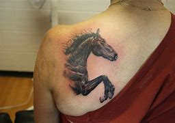 Image result for Simple Horse Tattoo