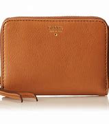 Image result for Leather Wallet Zipper Fossil