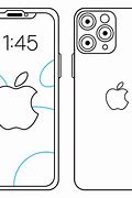 Image result for iPhone 14 Outlines Drawing