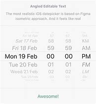 Image result for Date Overlay Screen. iOS