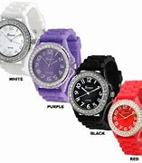 Image result for Geneva Silicone Watches for Women